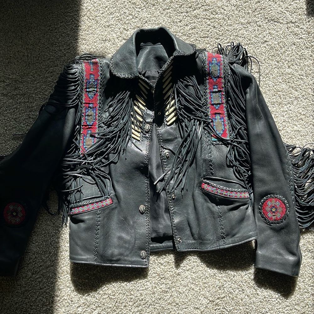 Ren Ellis vintage leather jacket